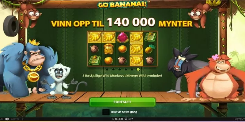 Go Bananas tema og design