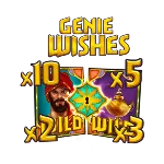 Golden genie icon 1