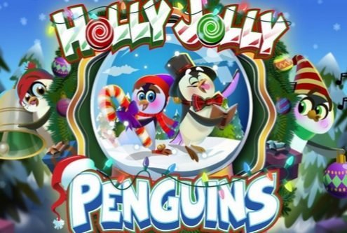 Holly Jolly Penguins 497x334