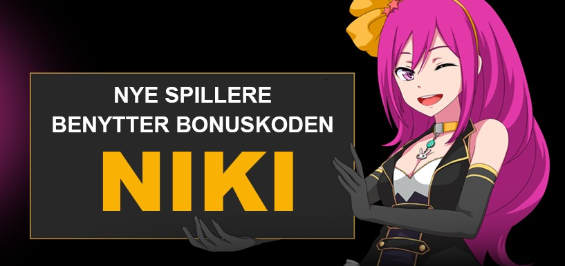 Lucky Niki Casino - Nye Spillere Benytter Bonuskoden