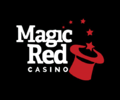 Magic red casino logo