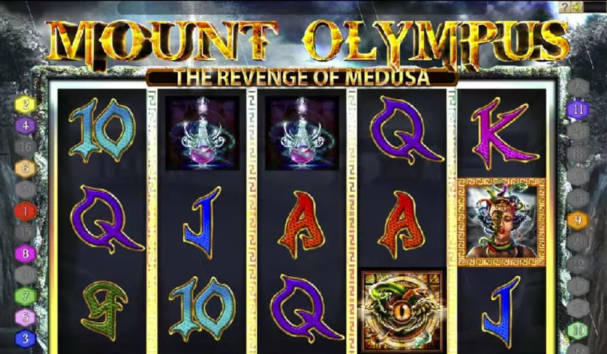 Mount Olympus – Revenge of Medusa logo