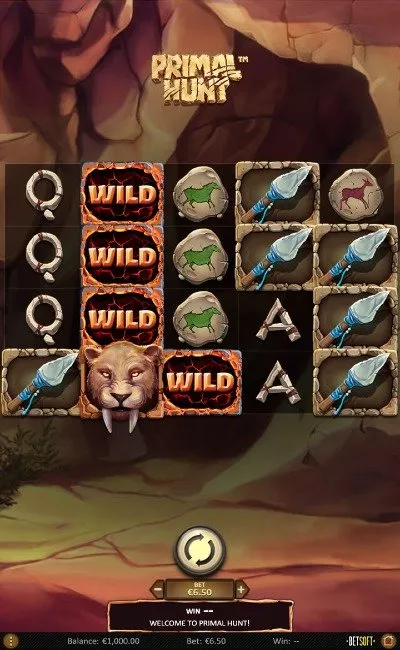 Primal Hunt gevinstlinjer