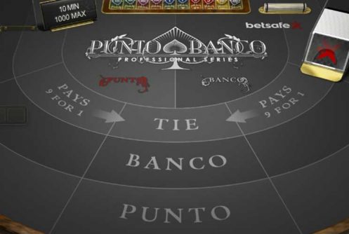 Punto Banco bordspill