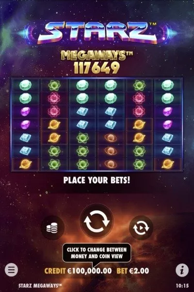 Starz_Megaways_screenshot 1