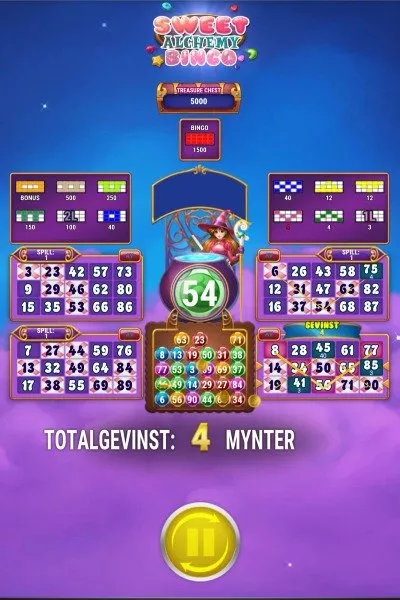 Sweet alchemy bingo screenshot 3