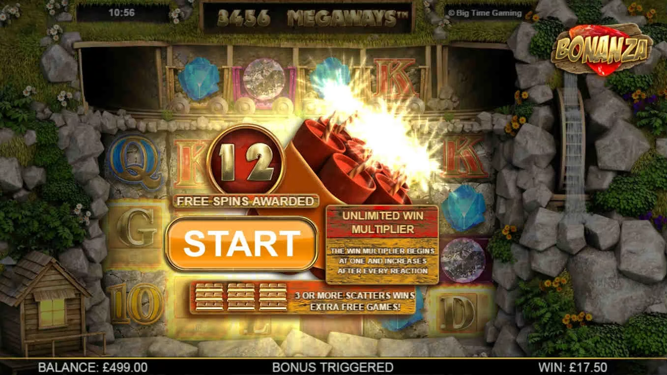 bonanza freespins