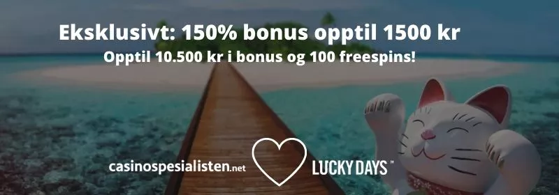 csn luckydays bonus