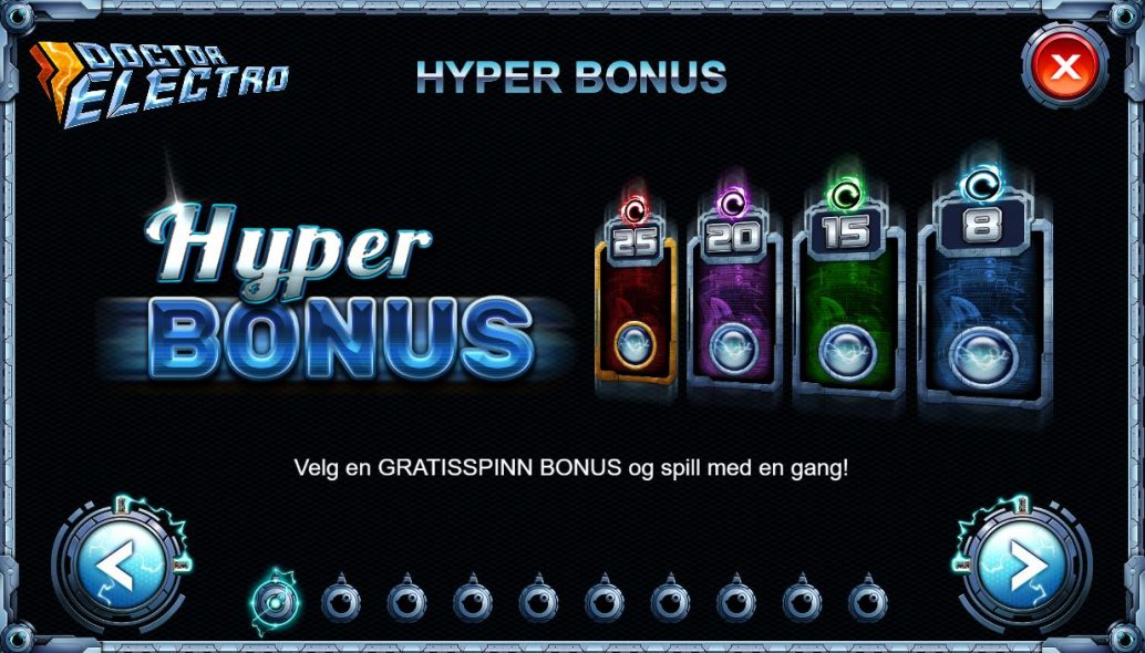 doctor electro hyper bonus