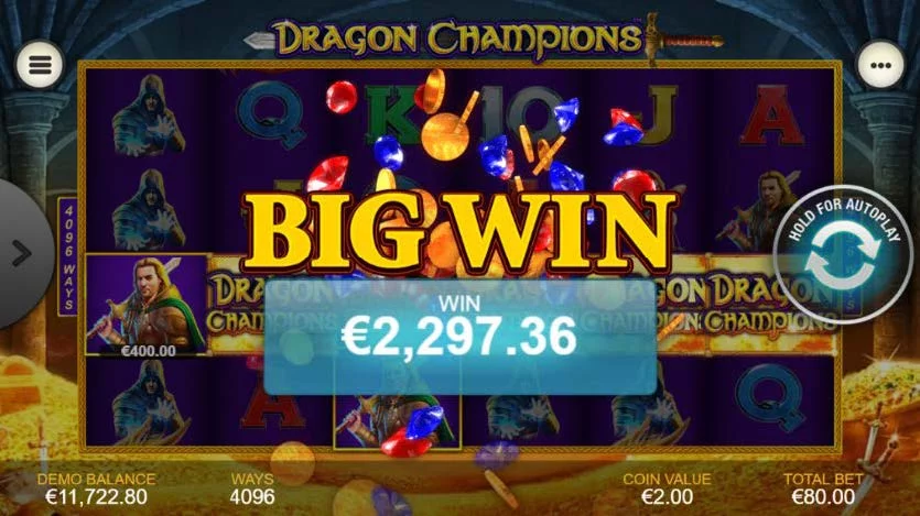 dragon champions gevinst