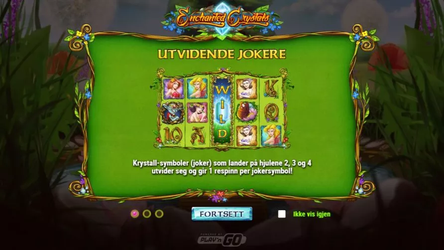 enchanted crystals - utvidende jokere