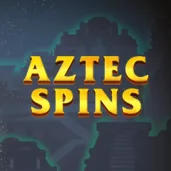 Aztec spins logo Logo image for Aztec Spins
