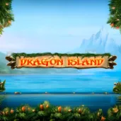 Dragon Island logo Logo image for Dragon Island