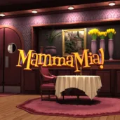 Mamma mia logo Logo image for Mamma Mia