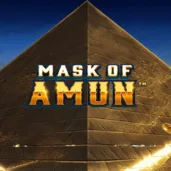 Mask of amun logo Logo image for Mask of Amun