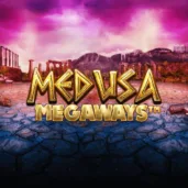 Medusa megaways logo Logo image for Medusa Megaways