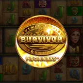 Survivor Megaways logo Logo image for Survivor Megaways