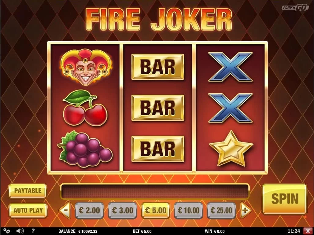 fire joker spilleautomat