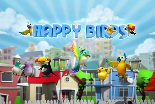 happy birds