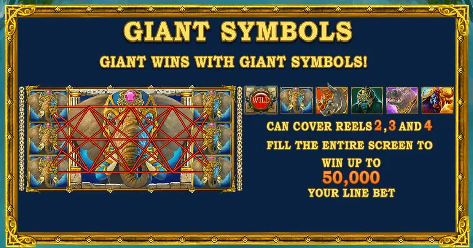 jungle giants store symboler