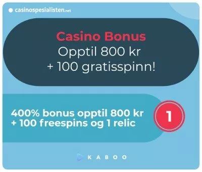 Kaboo casino bonus