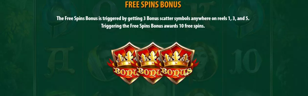 mighty arthur - free spins bonus