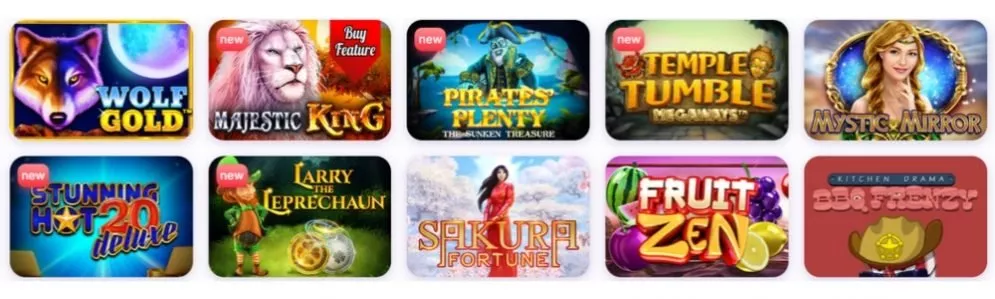 nomini casino banner games