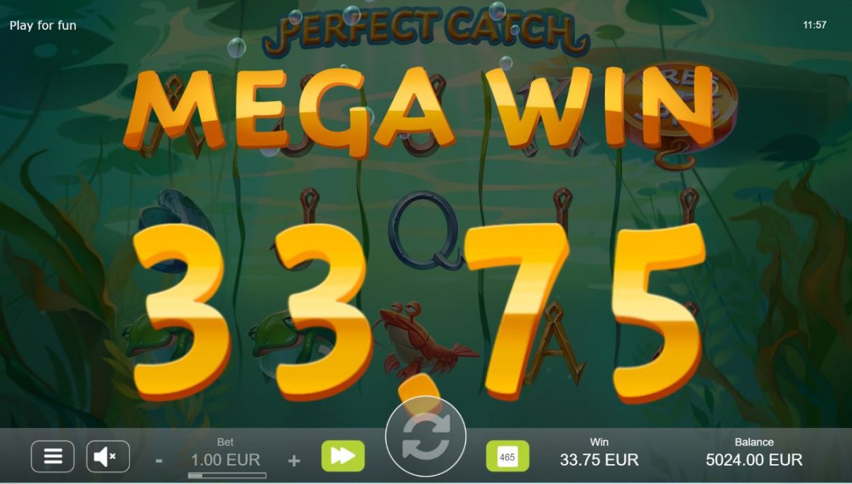 perfect catch mega win