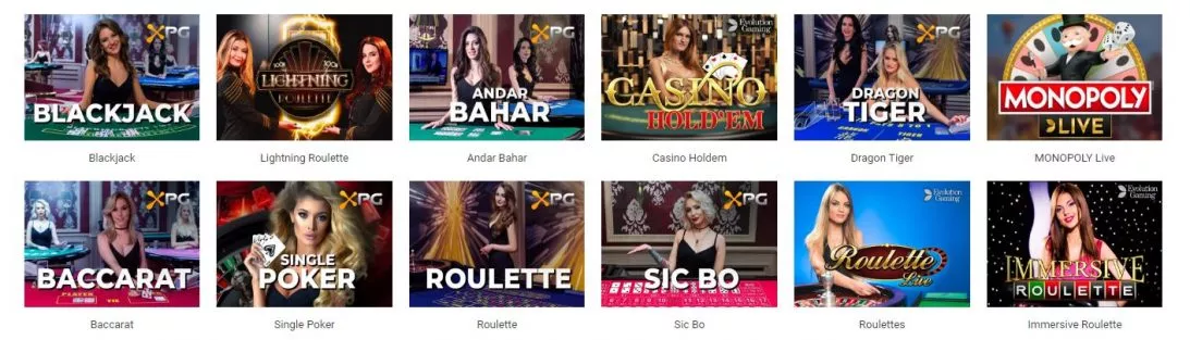 slottica live casino