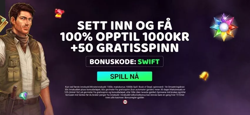 swift casino bonus 