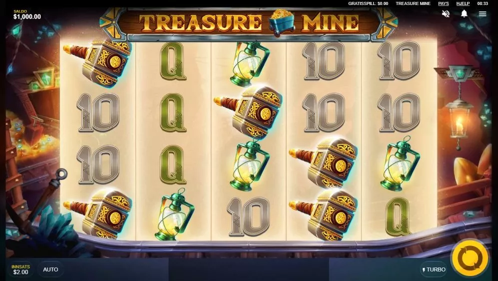 treasure mine - print screen