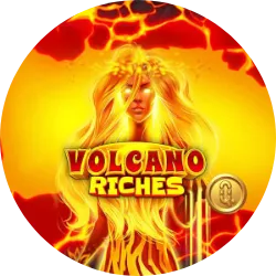 volcano riches logo