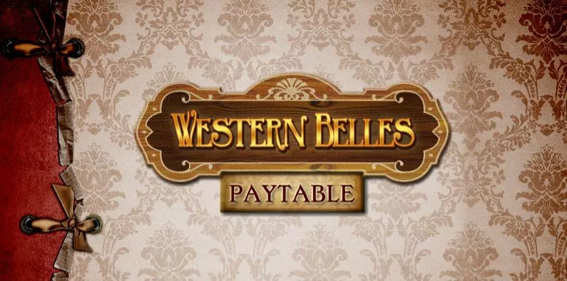 western belles - paytable